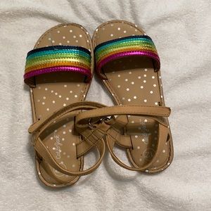 Cat and jack little girl sandals